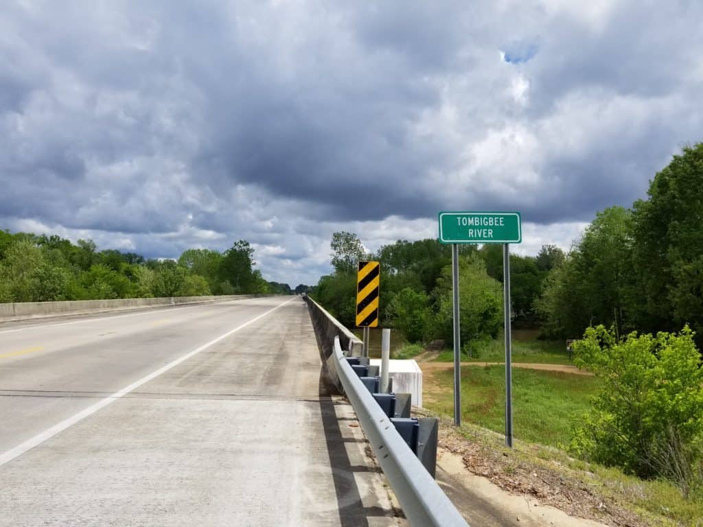 Underground over the Tombigbee