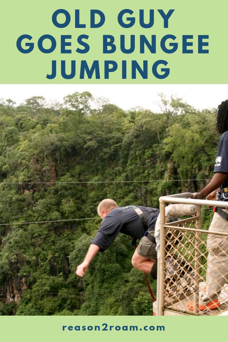 Bungee Jumping at Victoria Falls