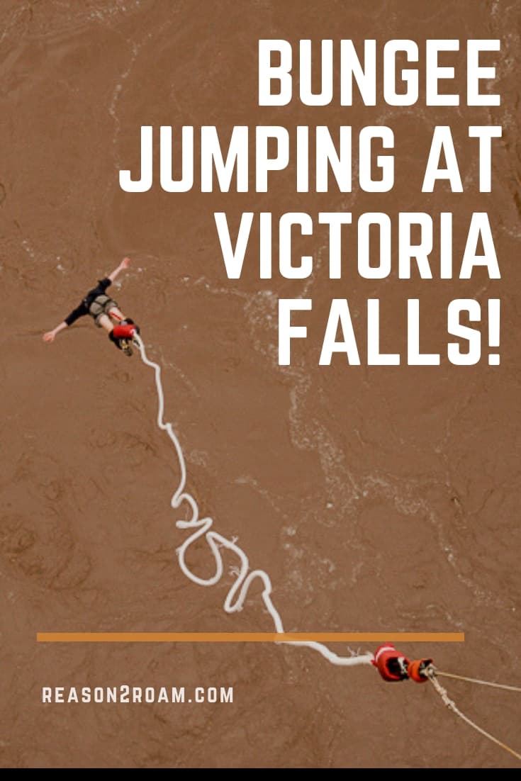 Bungee Jumping at Victoria Falls