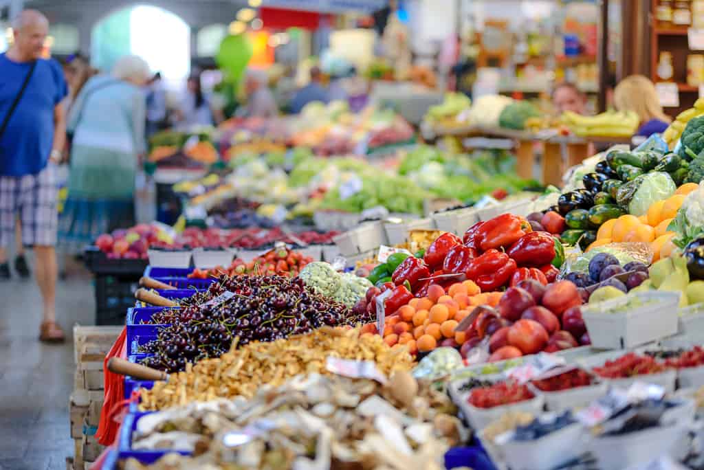 Vegetable stall in our neighborhood