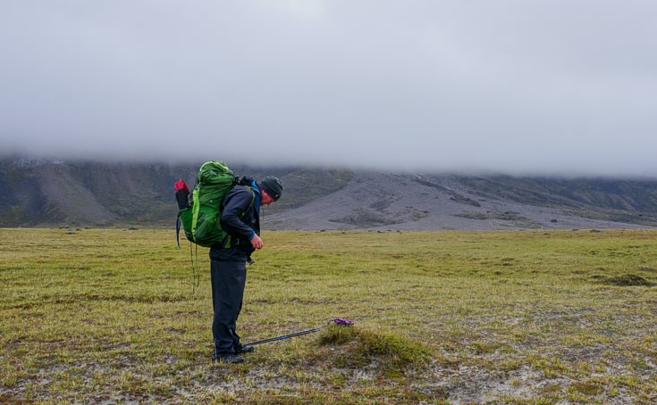 Overcast day in Auyuittuq National Park