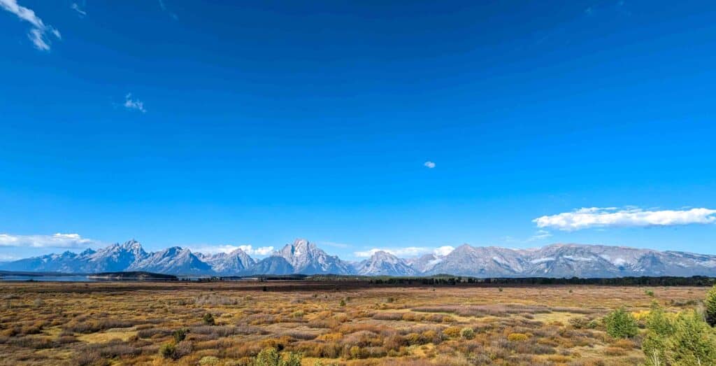 Mountain Landscape in Wyoming